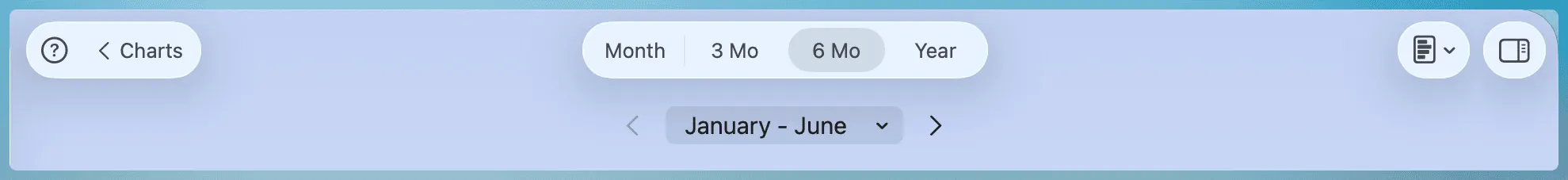 Common Toolbar 6 Months